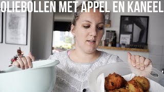 Oliebollen met appel en kaneel  OhMyFoodness [upl. by Artimed]