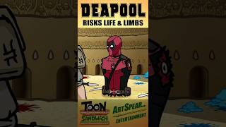 Deadpool cant lose  TOON SANDWICH funny deadpool marvel starwars batman crossover mcu [upl. by Silbahc923]