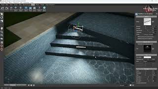 Tutorial Iluminación Piscina [upl. by Aerdnaed]