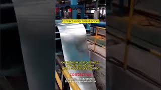 Galvanized steel coil production [upl. by Inar742]