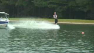 Chris Parrish Ties The Mens Water Ski Slalom World Record on his new GOODE 9900SL [upl. by Lesab]