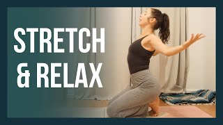 30 min Evening Yoga Stretch NO PROPS  Bedtime Yoga for Beginners [upl. by Ace]