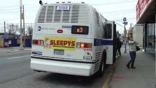 MTA NYCT Bus 1999 NovaRTS B3 Bus 5108 at Flatbush AveAve U Kings Plaza [upl. by Clie639]