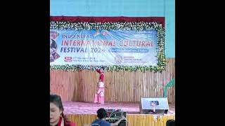 Bihu dance performance on Nepal  Mayuri dance [upl. by Chilcote638]