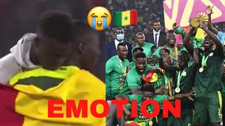 La grande émotion des journalistes de la RTS en pleurs 🥲après la victoire à la CAN Sénégal [upl. by Brink]