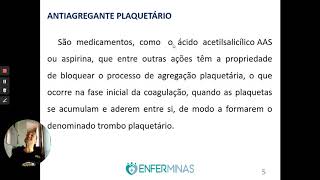 FARMACOLOGIA  AULA 13  ANTICOAGULANTES E COAGULANTES [upl. by Nnyltiac]