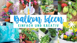 6 besondere Balkon Ideen  DIY Balkon einfach gestalten mit wenig Geld  TRYTRYTRY [upl. by Cope225]