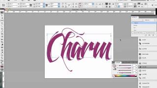 3D Typography Effect in InDesign [upl. by Maples100]