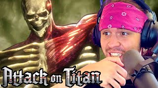 Human or Titan ☠️  Attack On Titan 1x9 FIRST TIME REACTION [upl. by Sprage674]