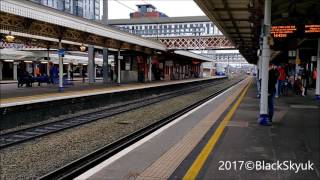 GWR HST Passing Slough 125 Mph High Speed [upl. by Nadnerb]