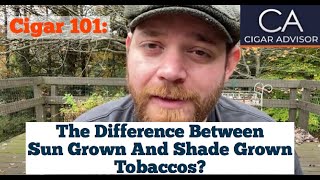 What’s the difference between Sun Grown and Shade Grown tobacco  Cigar 101 [upl. by Imoyaba363]