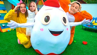 Humpty Dumpty  Nursery Rhymes amp Kids Songs [upl. by Edmon]