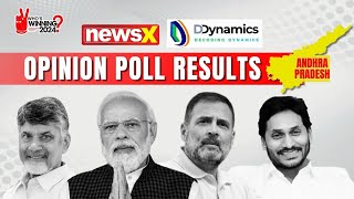 The 2024 Andhra Pradesh Result  NewsX DDynamics Opinion Poll [upl. by Philbo452]