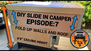 Im Building A PopUp Hard Wall Slide In Camper  DIY Camper Build EP7 [upl. by Kosse474]