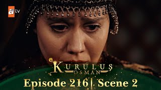 Kurulus Osman Urdu  Season 5 Episode 216 Scene 2 I Raaz kisne faash kiya [upl. by Perni812]