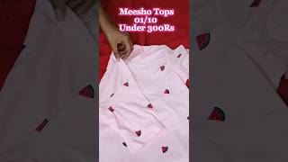 Meesho Tops under 300rs meesho trending youtubeshorts fashion meeshohaul outfit youtube [upl. by Alyss933]