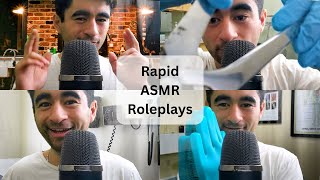 Rapid Fire ASMR Roleplay [upl. by Fabyola]