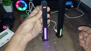 RGB Rhythm Light Bar Unboxing amp Review  Voice Activated Rhythm Light 🔥  INR302 Only [upl. by Cassell6]