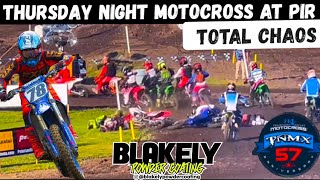 Wild Night at PIR Thursday Night Motocross 2023  TOTAL CARNAGE [upl. by Nyraf]