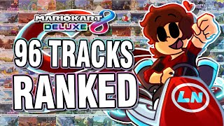 Ranking EVERY COURSE in Mario Kart 8 Deluxe [upl. by Laved]