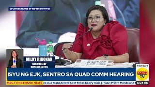 Isyu ng EJK sentro sa Quad Comm hearing [upl. by Deloria66]