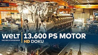 MEGADIESEL  Wie ein 13600 PS Motor entsteht  HD Doku [upl. by Gromme524]