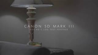 EOS HD C Log Test Footage 5D Mark III [upl. by Mord]