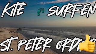 🪁 Kitesurfen Sankt Peter Ording 😍 Kiten an der nordsee mit einem geheimnis [upl. by Inavihs]