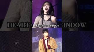 Jin and Red velvet Wendy Heart on the window live performance💜 Their vocals are insane🔥 jin wendy [upl. by Crispin]