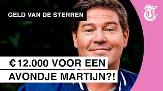 Zoveel verdient RTLmiljonair Martijn Krabbé  GELD VAN DE STERREN 30 [upl. by Ynohtnacram]