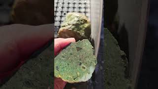 Thinking copper stained Rhyolite What do you think See community page thefinders crystals [upl. by Ruhtra]