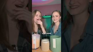 On a vraiment fait de la télépathie entre jumelles  😱👭🏼⚡️ shorts jumelles twins telepathy [upl. by Shulins]