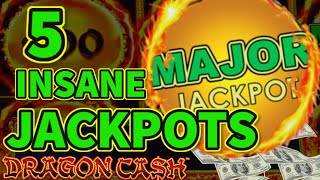 🤑 5 JACKPOTS UP TO 125 spins ON AUTUMN MOON AND GOLDEN CENTURY DRAGON CASH SLOT MACHINE LIVE PLAY [upl. by Minerva]