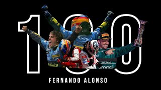 Fernando Alonso 100th Podium Tribute [upl. by Innor]