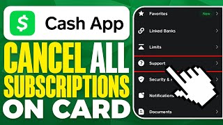 How To Cancel All Subscriptions On Cash App Card 2024 [upl. by Havot]