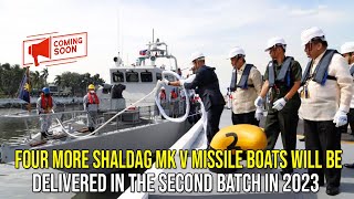 Four more Shaldag MK V missile boats will be delivered in the Second Batch in 2023 ❗❗❗ [upl. by Lankton]