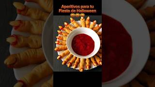 Comida para Halloween Pt2  Suscríbete 🎃 halloween aperitivos fyp shorts short viralvideo [upl. by Elletse528]