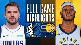 MAVERICKS at PACERS  FULL GAME HIGHLIGHTS  February 25 2024 [upl. by Osman]