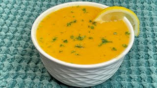 SOUPE DE LENTILLES CORAIL 🍲 Même les enfants en rafollent  Deli Cuisine [upl. by Annawot]