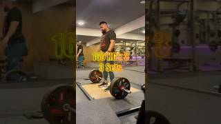 160KG deadlift Challenge 💪 3 Reps 3 Sets [upl. by Annis]