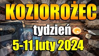 ♑️KOZIOROŻEC TAROT TYGODNIOWY 511 LUTY 2024♑️ [upl. by Chaffin]