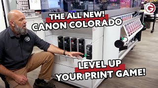 Grimco  Canon Colorado MSeries Level Up Your Print Game [upl. by Eiroj]