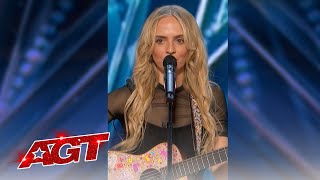 Madilyn Bailey Brings Her Hate Comments Song to AGT  Shorts [upl. by Dnalor]