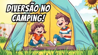 ACAMPAR COM CRIANÇAS EM DIA DE CAMPING [upl. by Epps]