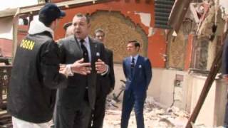 Marrakech le roi Mohammed VI sur les lieux de lattentat [upl. by Sawyer]