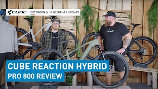 CUBE REACTION HYBRID PRO 800 Review  Alles da was wichtig ist – für maximalen Fahrspaß 🥵😁 [upl. by Anayra738]