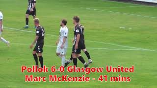 Pollok v Glasgow United  12th July 2023 [upl. by Delija]