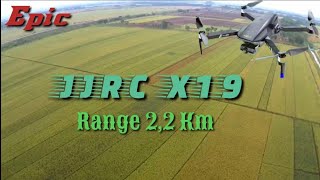 Drone JJRC X19 5G Wifi FPV 4K Camera 2 Axis Flight 22 Km Terjauh di kelasnya [upl. by Reivazx]