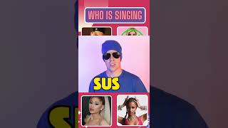 Guess who is singing Rebecca Zamolo central Cee Bella porch Billie Eilish Ariana Grande quiz [upl. by Erasmus]