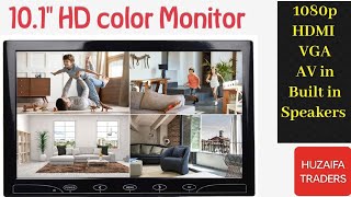 101quot HD TFT LCD COLOR MONITOR  1080P  HDMI  VGA  AV IN  BUILT IN SPEAKERS  REVIEW [upl. by Niliac]